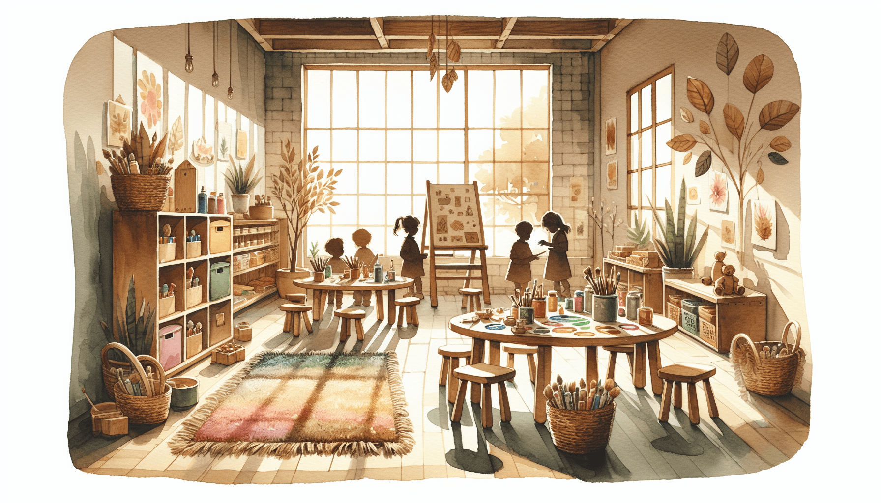 Artistic Play: Unleashing the Creative spirit through drawing, painting, and crafts